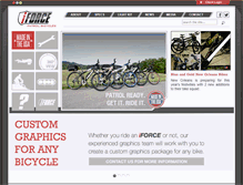 Tablet Screenshot of iforcebikes.com